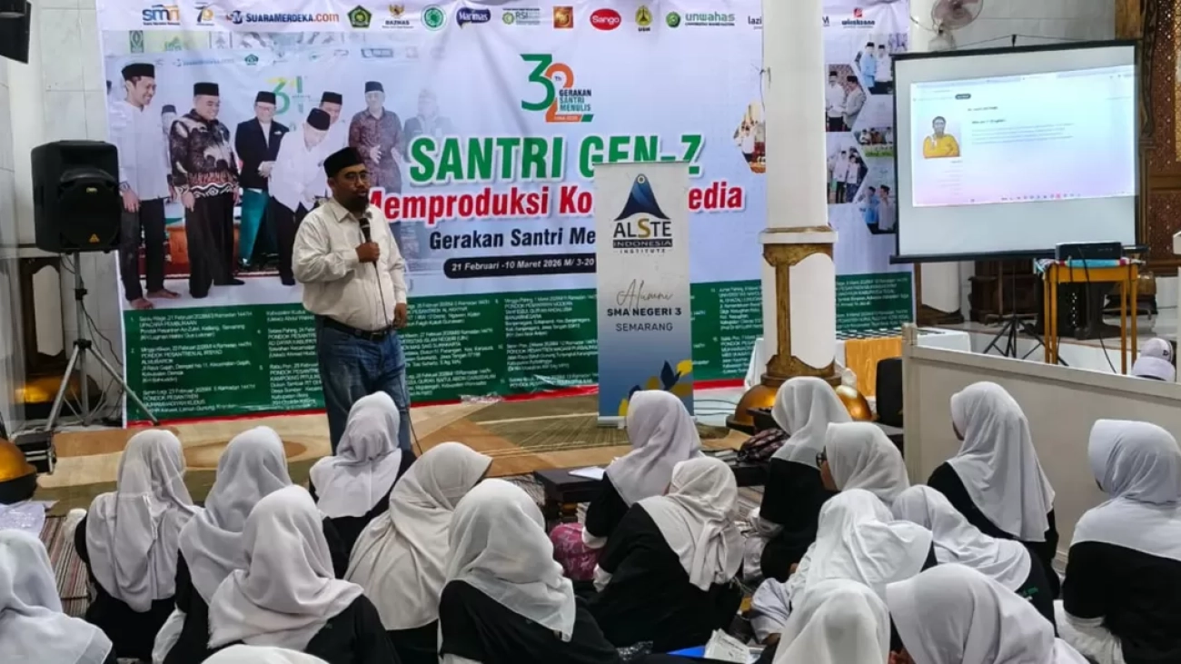 Gerakan Santri Menulis 2026 - ALSTE Indonesia Institute