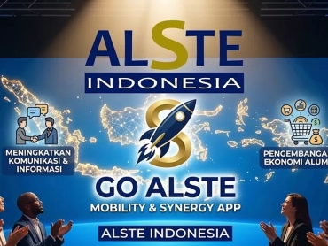 Ilustrasi Alste Indonesia akan meluncurkan aplikasi 'Go Alste' pada rakernas 18 April 2026 mendatang. (Gemini AI)